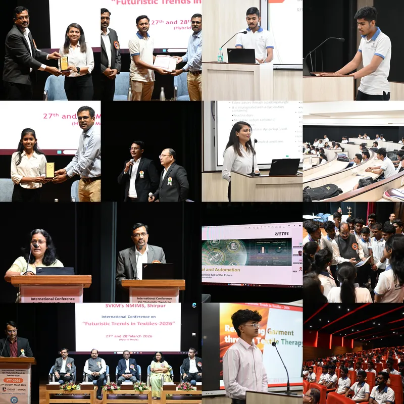 SVKM’s NMIMS Hosts International Conference on “Futuristic Trends in Textiles – 2026 (FTT-2026)”